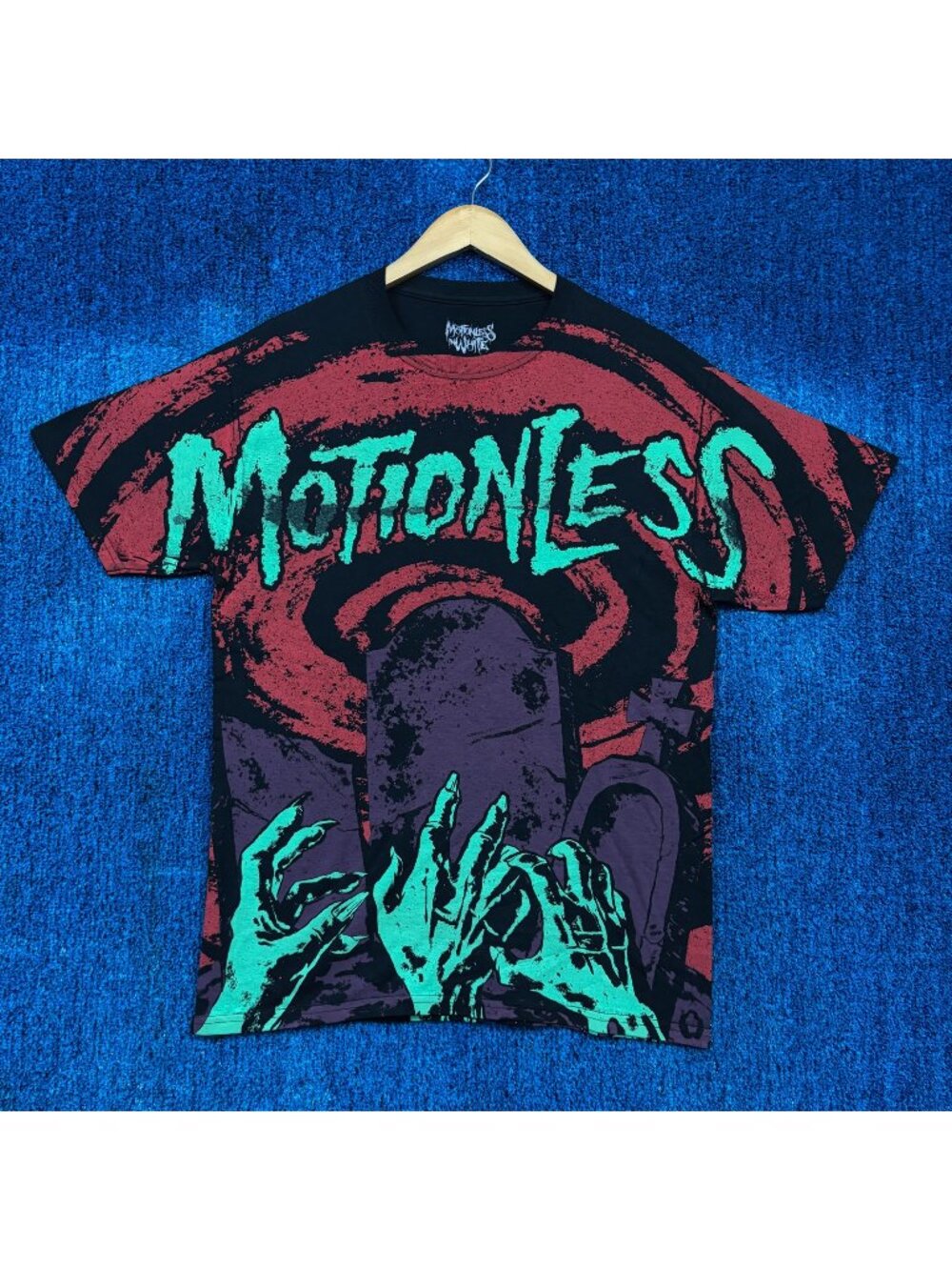 Motionless In White Zombie Rock T-Shirt Size Medium
